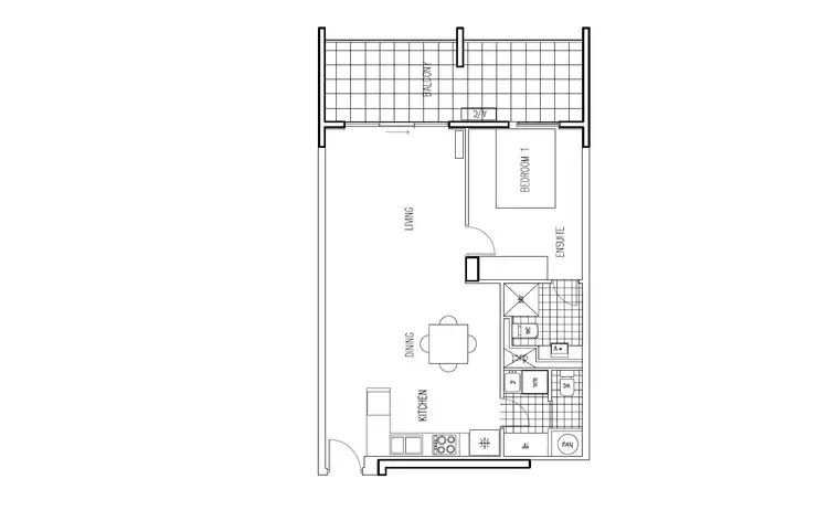 Floorplan of Homely apartment listing, 5/1 Douro Place, West Perth WA 6005