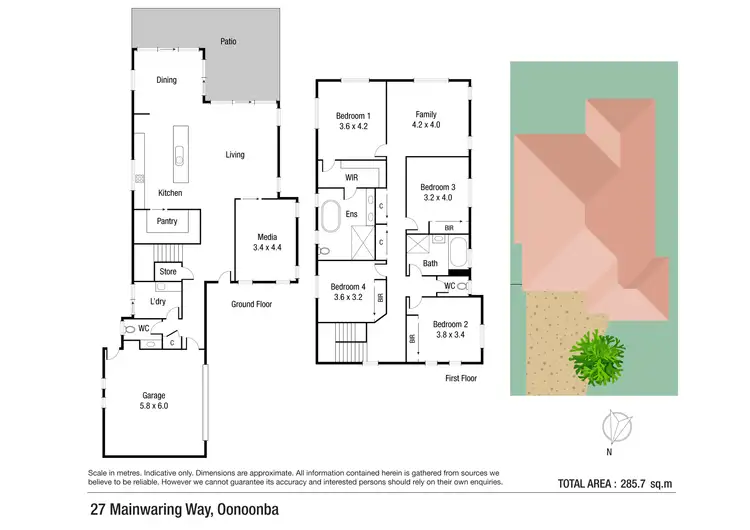 Floorplan of Homely house listing, 27 Mainwaring Way, Oonoonba QLD 4811
