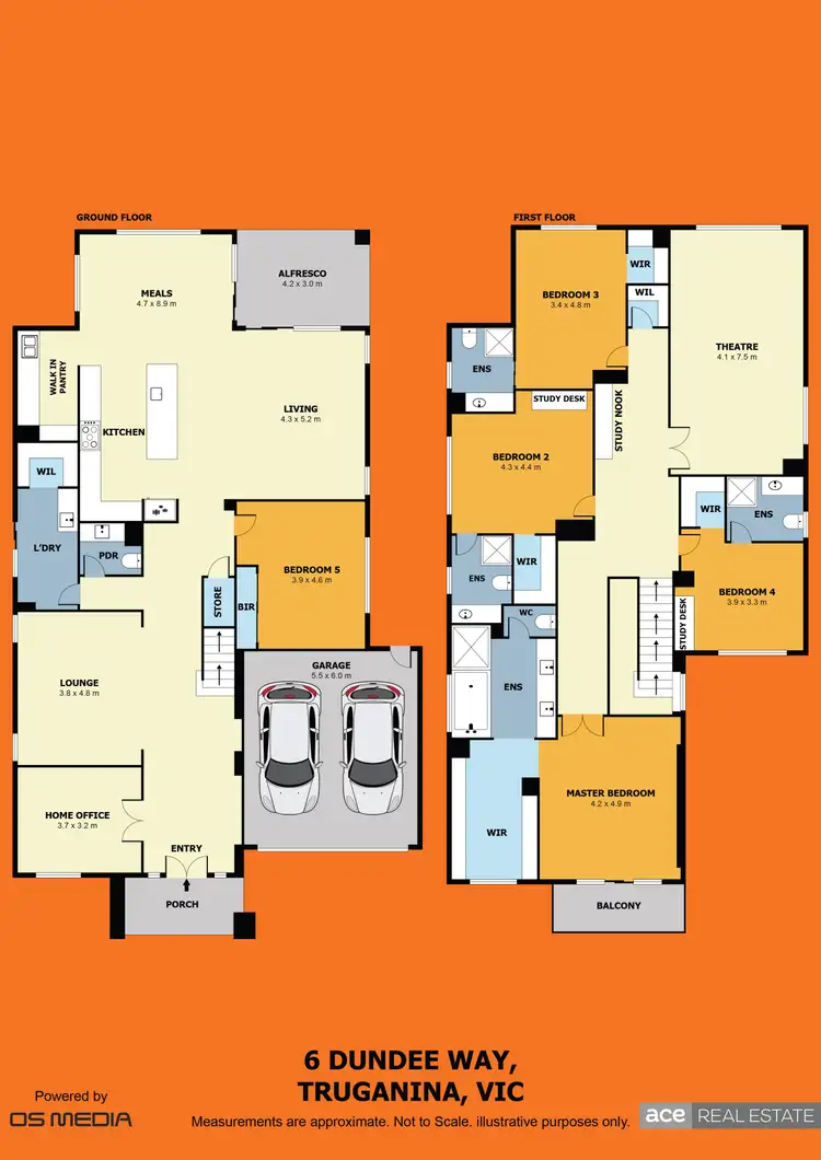Floorplan of Homely house listing, 6 Dundee Way, Truganina VIC 3029