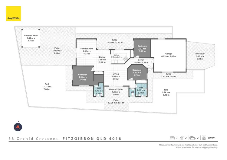 Floorplan of Homely house listing, 38 Orchid Crescent, Fitzgibbon QLD 4018