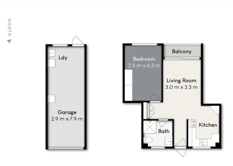 Floorplan of Homely apartment listing, 3/24 Brighton Road, Highgate Hill QLD 4101