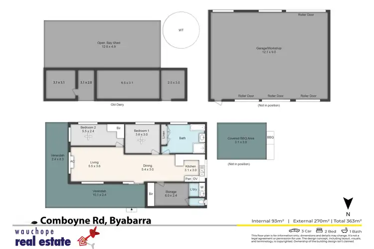 Floorplan of Homely rural property listing, Address available on request
