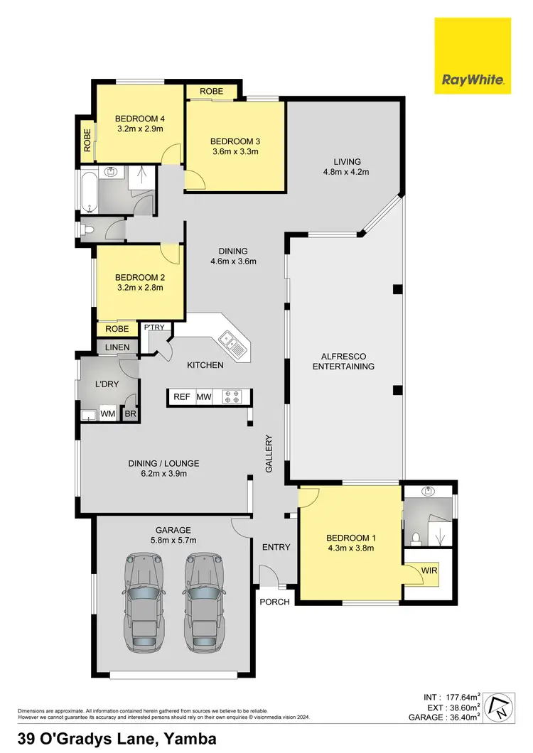 Floorplan of Homely house listing, 39 O'Gradys Lane, Yamba NSW 2464