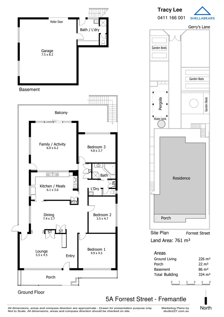 Floorplan of Homely house listing, 5A Forrest Street, Fremantle WA 6160