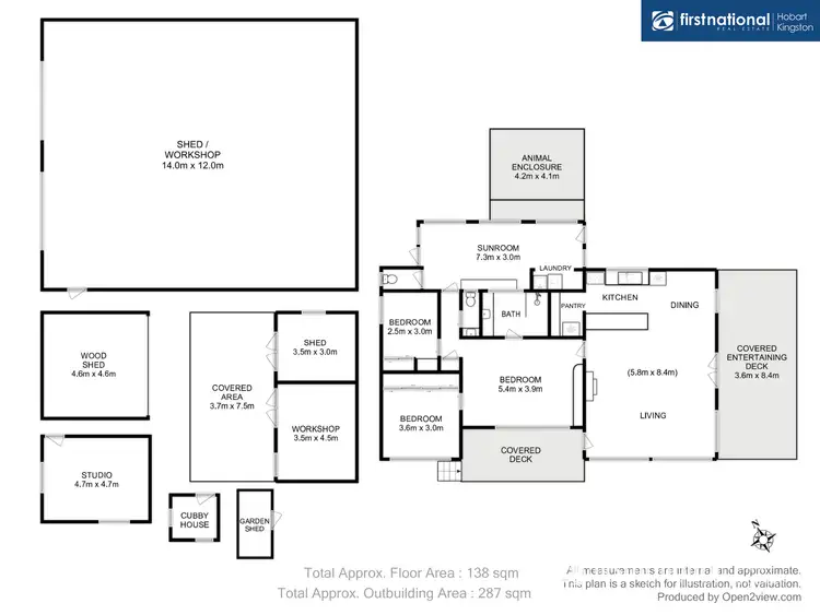 Floorplan of Homely house listing, 50 Wisbys Road, North Bruny TAS 7150