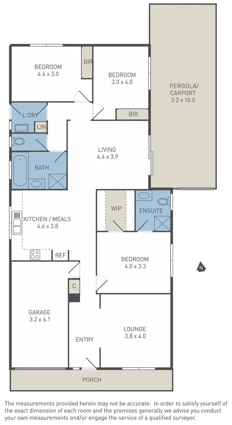 Floorplan of Homely house listing, 17 St Vincent Way, Caroline Springs VIC 3023