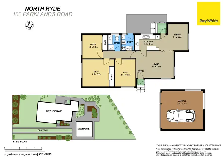 Floorplan of Homely house listing, 103 Parklands Road, North Ryde NSW 2113