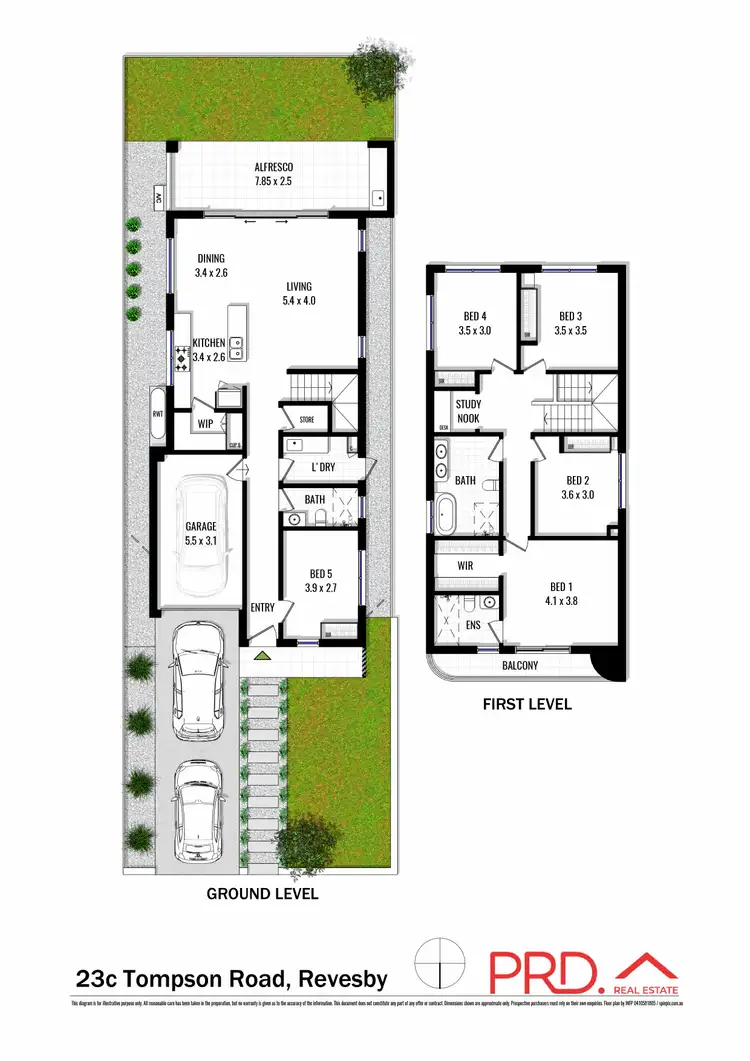 Floorplan of Homely house listing, 23C Tompson Road, Revesby NSW 2212