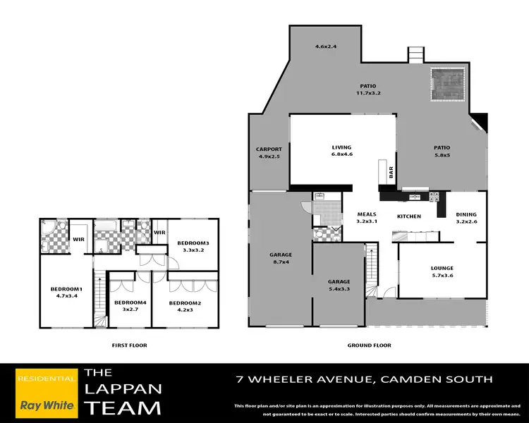 Floorplan of Homely house listing, 7 Wheeler Avenue, Camden South NSW 2570