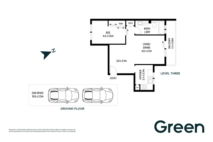 Floorplan of Homely apartment listing, 19/8-10 Station Street, West Ryde NSW 2114