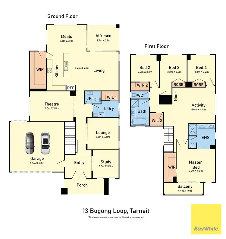 Floorplan of Homely house listing, 13 Bogong Loop, Tarneit VIC 3029
