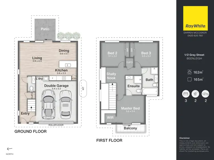 Floorplan of Homely house listing, 1/2 Gray Street, Beenleigh QLD 4207