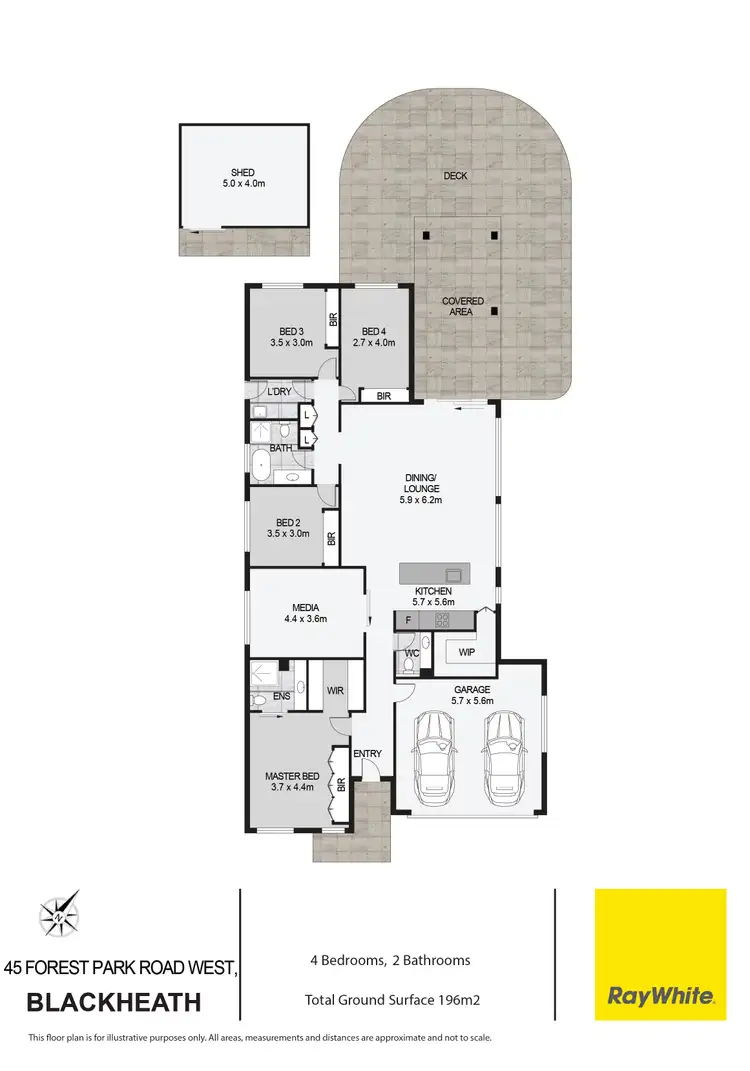 Floorplan of Homely house listing, 45 Forest Park Road West, Blackheath NSW 2785