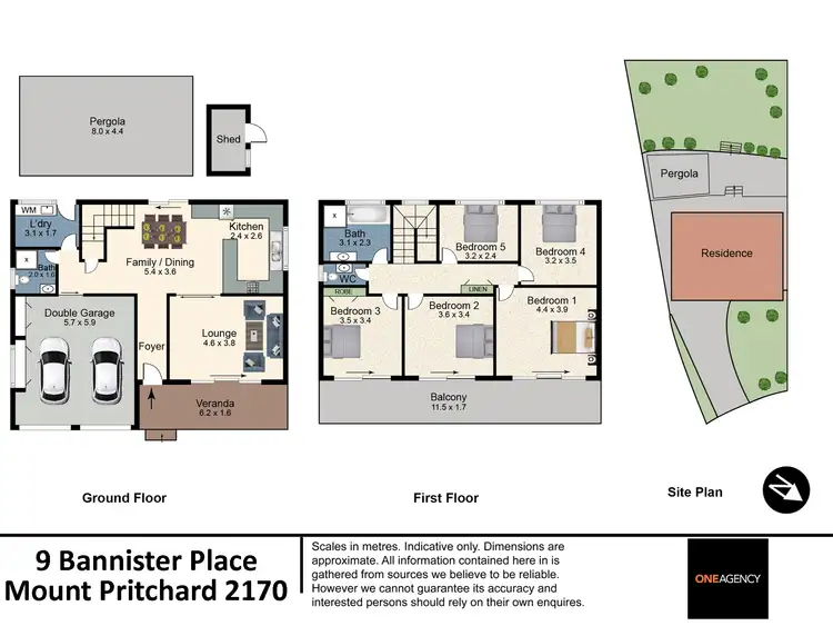 Floorplan of Homely house listing, 9 Bannister Place, Mount Pritchard NSW 2170