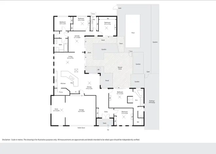 Floorplan of Homely house listing, 5 Delaware Road, Cable Beach WA 6726