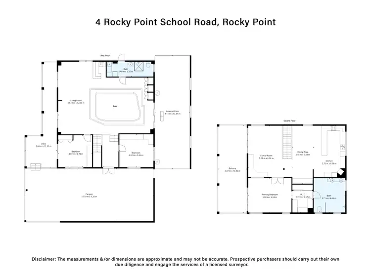 Floorplan of Homely house listing, 4 Rocky Point School Road, Rocky Point, Mossman QLD 4873