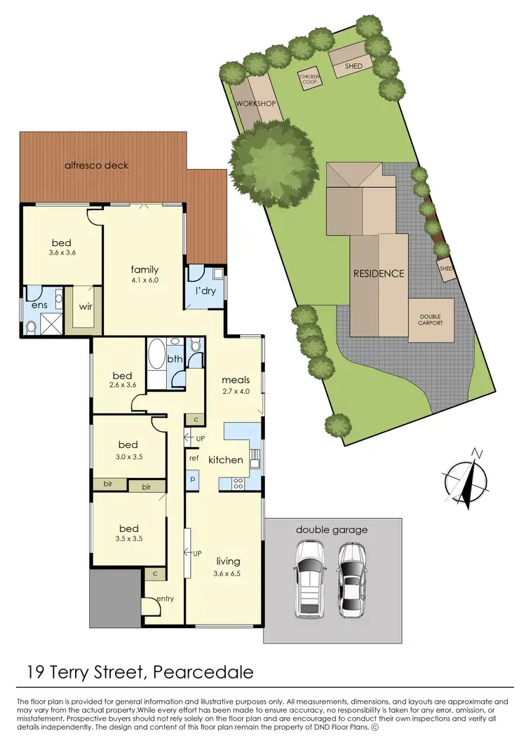 Floorplan of Homely house listing, 19 Terry Street, Pearcedale VIC 3912