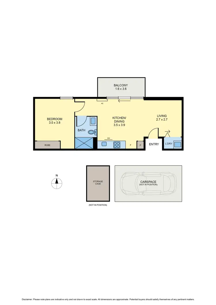Floorplan of Homely apartment listing, 330/14-20 Nicholson Street, Coburg VIC 3058