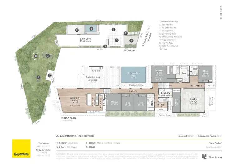 Floorplan of Homely house listing, 37 Stuartholme Road, Bardon QLD 4065