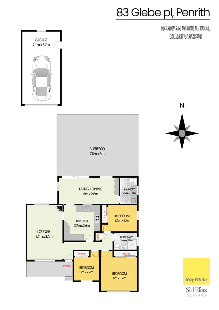 Floorplan of Homely house listing, 83 Glebe Place, Penrith NSW 2750