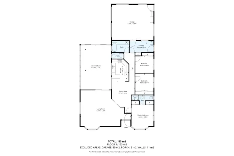 Floorplan of Homely house listing, 9 Strathmore Court, Annandale QLD 4814