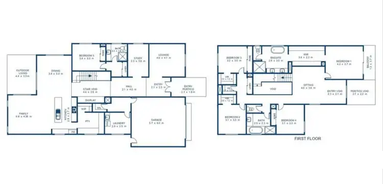 Floorplan of Homely house listing, 12 Rigby Avenue, Highfields QLD 4352
