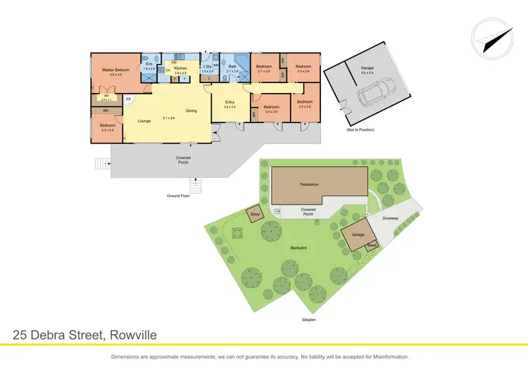 Floorplan of Homely house listing, 25 Debra St, Rowville VIC 3178