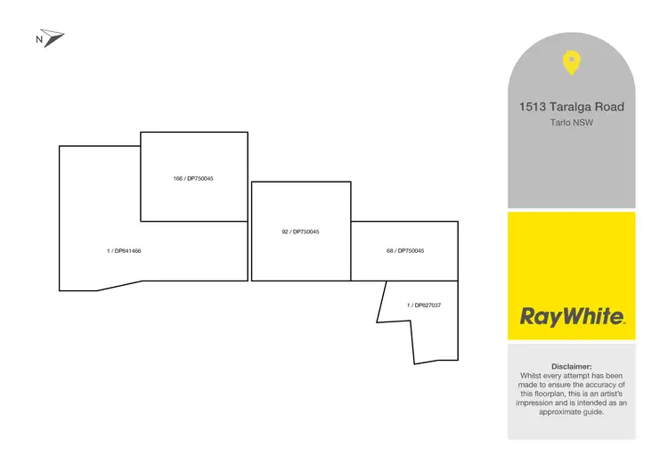 Floorplan of Homely rural property listing, 1513 Taralga Road, Tarlo Via, Goulburn NSW 2580