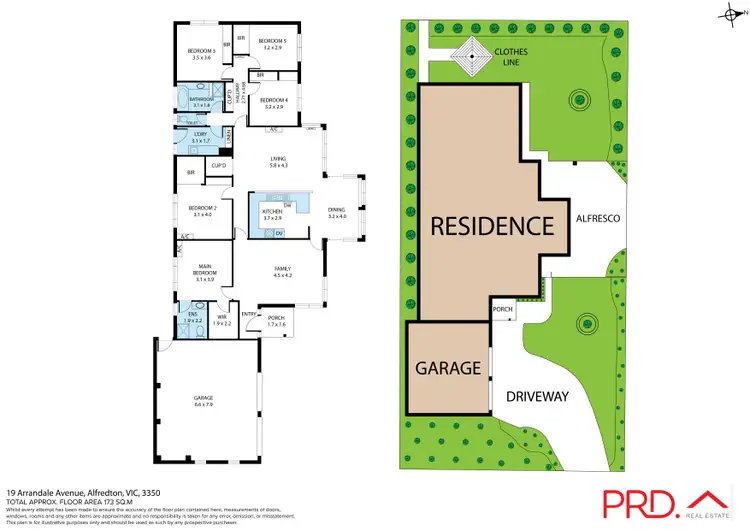 Floorplan of Homely house listing, 19 Arrandale Avenue, Alfredton VIC 3350