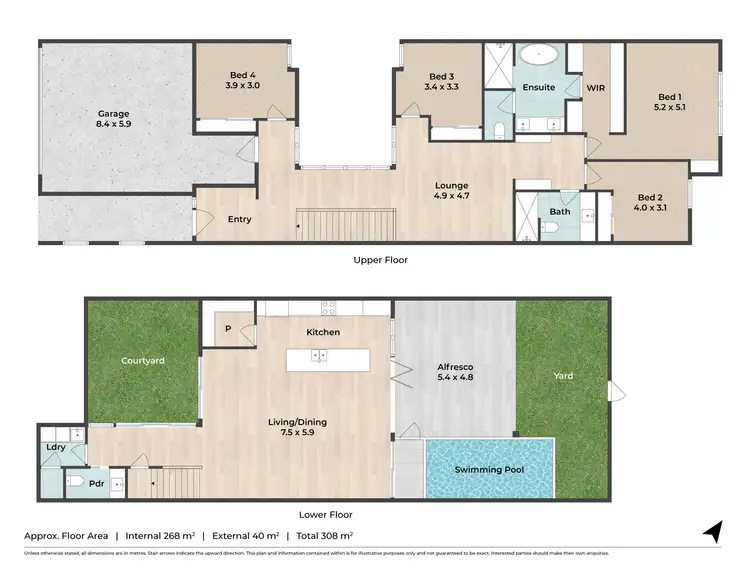 Floorplan of Homely townhouse listing, 15/76 Minnippi Boulevard, Cannon Hill QLD 4170