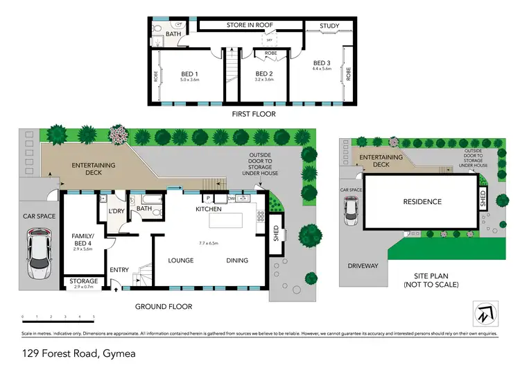 Floorplan of Homely house listing, 129 Forest Road, Gymea NSW 2227
