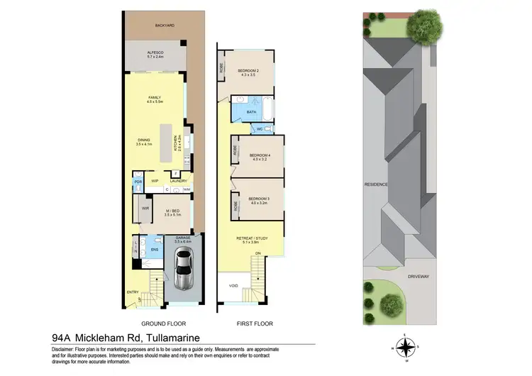 Floorplan of Homely house listing, 94A Mickleham Road, Tullamarine VIC 3043