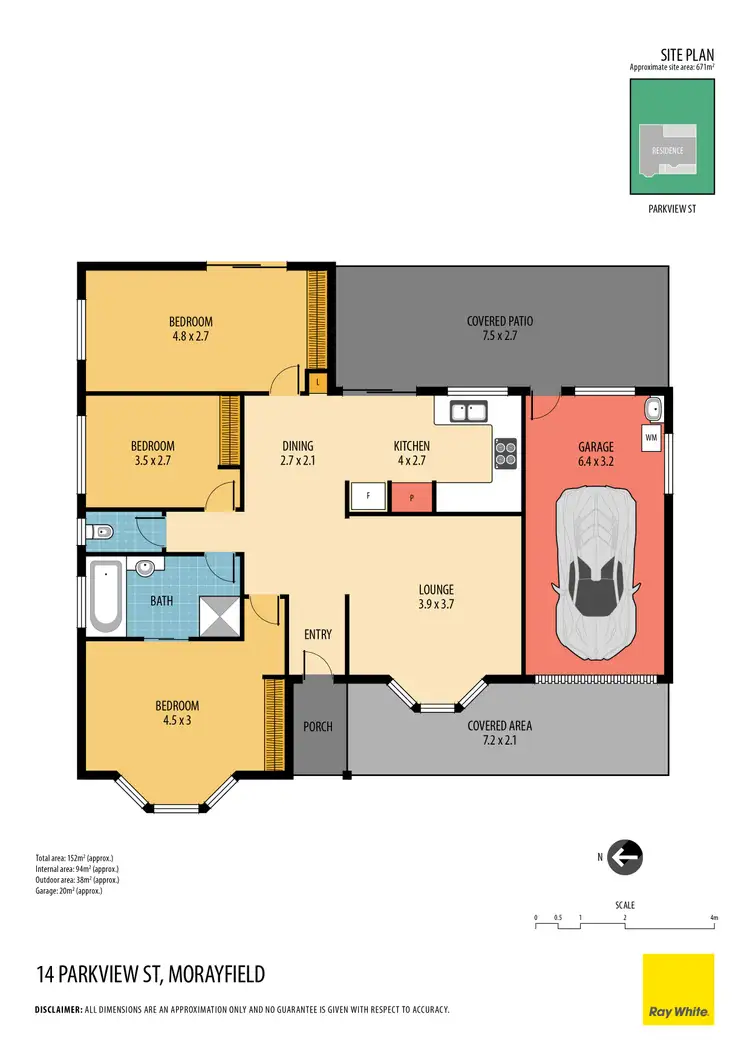Floorplan of Homely house listing, 14 Parkview Street, Morayfield QLD 4506