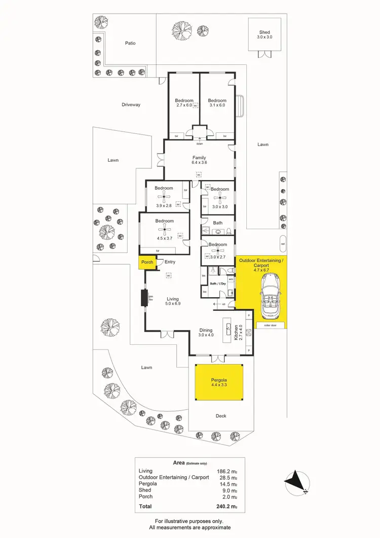 Floorplan of Homely house listing, 10 Cromer Parade, Millswood SA 5034