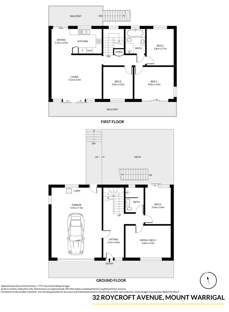 Floorplan of Homely house listing, 32 Roycroft Avenue, Mount Warrigal NSW 2528