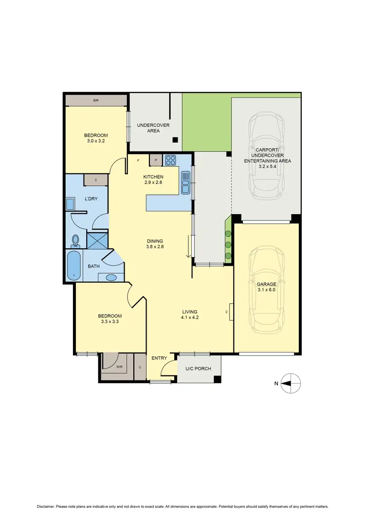 Floorplan of Homely unit listing, 4/320 Bell Street, Coburg VIC 3058