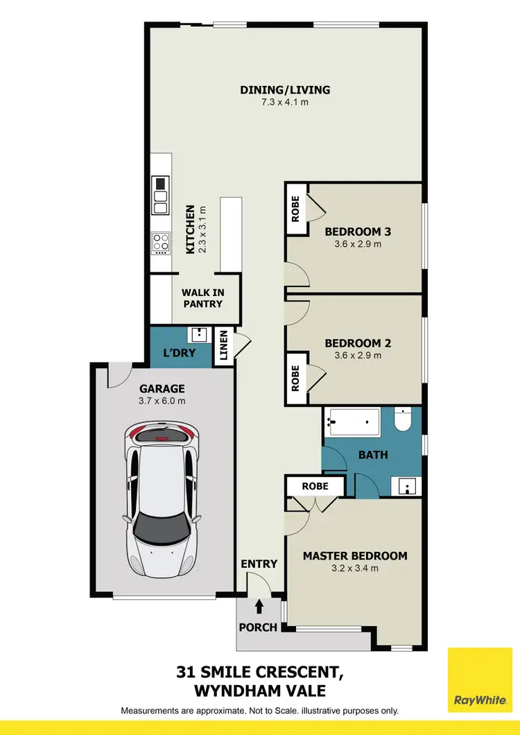 Floorplan of Homely house listing, 31 Smile Crescent, Wyndham Vale VIC 3024
