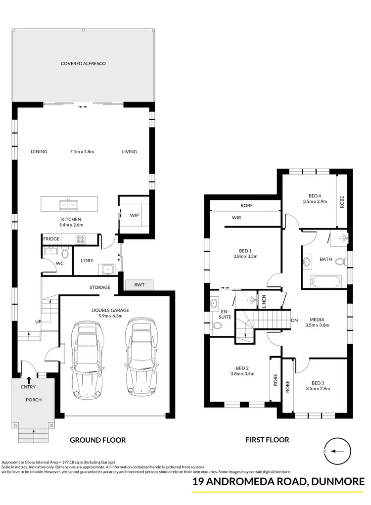 Floorplan of Homely house listing, 19 Andromeda Road, Dunmore NSW 2529