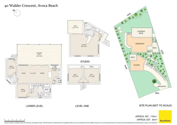 Floorplan of Homely house listing, 40 Walder Crescent, Avoca Beach NSW 2251