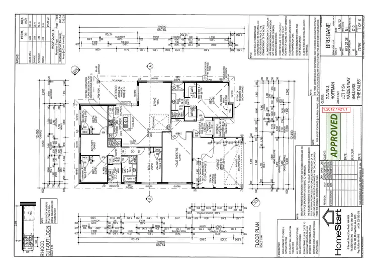 Floorplan of Homely house listing, 14 Maiden Way, Baldivis WA 6171