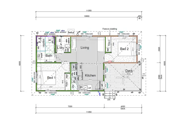Floorplan of Homely house listing, 17b Emerald Avenue, Deception Bay QLD 4508