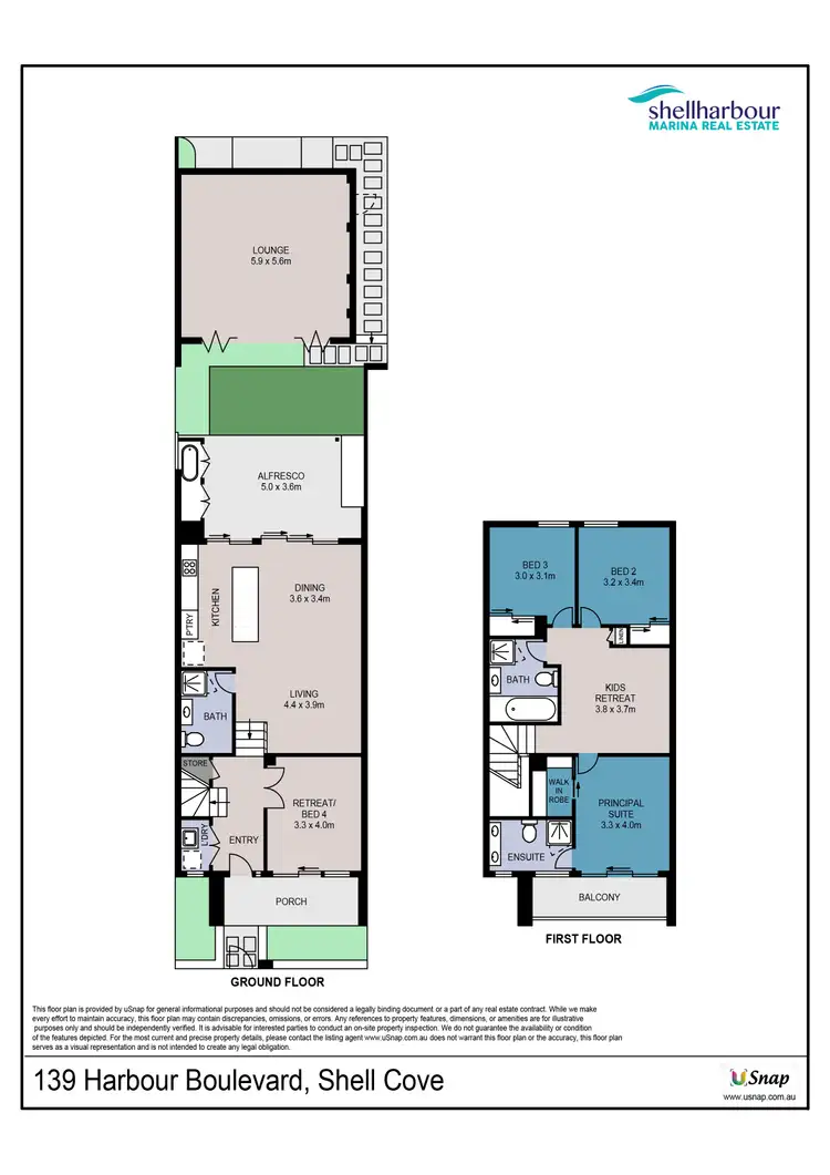 Floorplan of Homely house listing, 139 Harbour Boulevard, Shell Cove NSW 2529