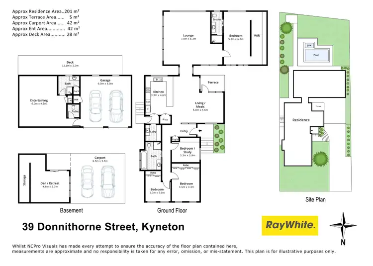 Floorplan of Homely house listing, 39 Donnithorne Street, Kyneton VIC 3444