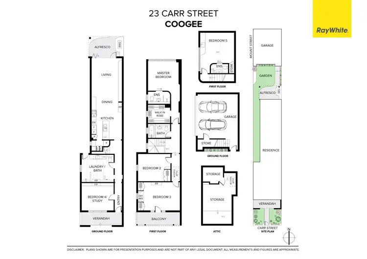 Floorplan of Homely house listing, 23 Carr Street, Coogee NSW 2034