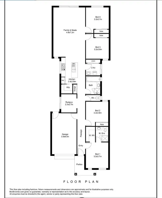 Floorplan of Homely house listing, 63 Cinnamara Circuit, Tarneit VIC 3029