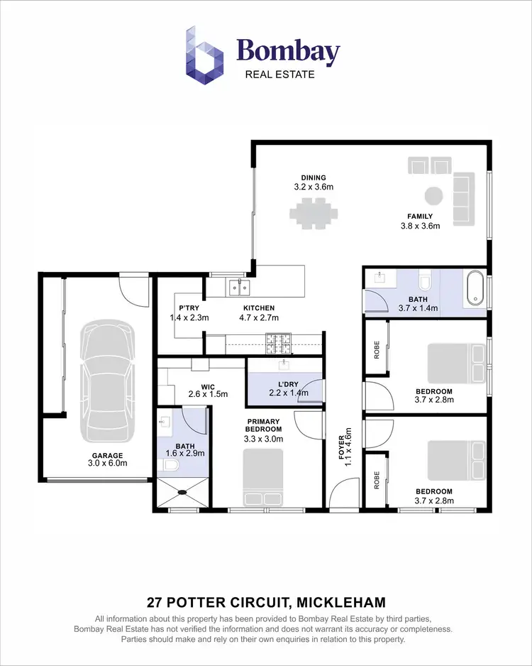 Floorplan of Homely house listing, 27 Potter Circuit, Mickleham VIC 3064