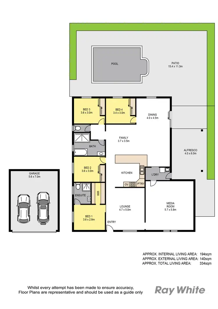 Floorplan of Homely house listing, 19 Aleisha Court, Redcliffe QLD 4020
