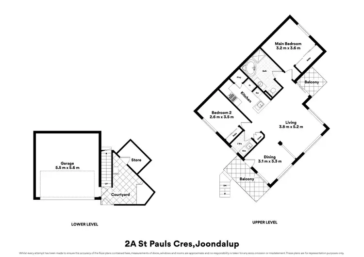 Floorplan of Homely house listing, 2A St Pauls Crescent, Joondalup WA 6027