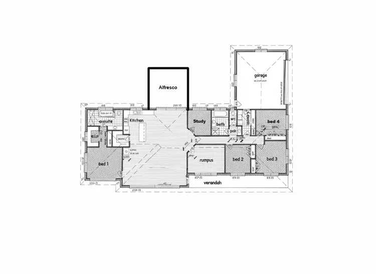 Floorplan of Homely rural property listing, 83 Byers Lane, Rosewhite VIC 3737