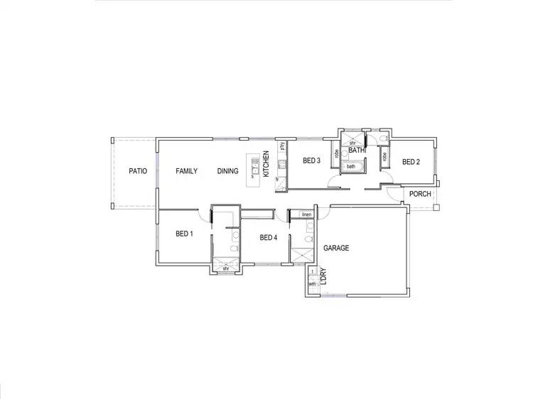 Floorplan of Homely house listing, 47B O'brien Road, Trinity Park QLD 4879